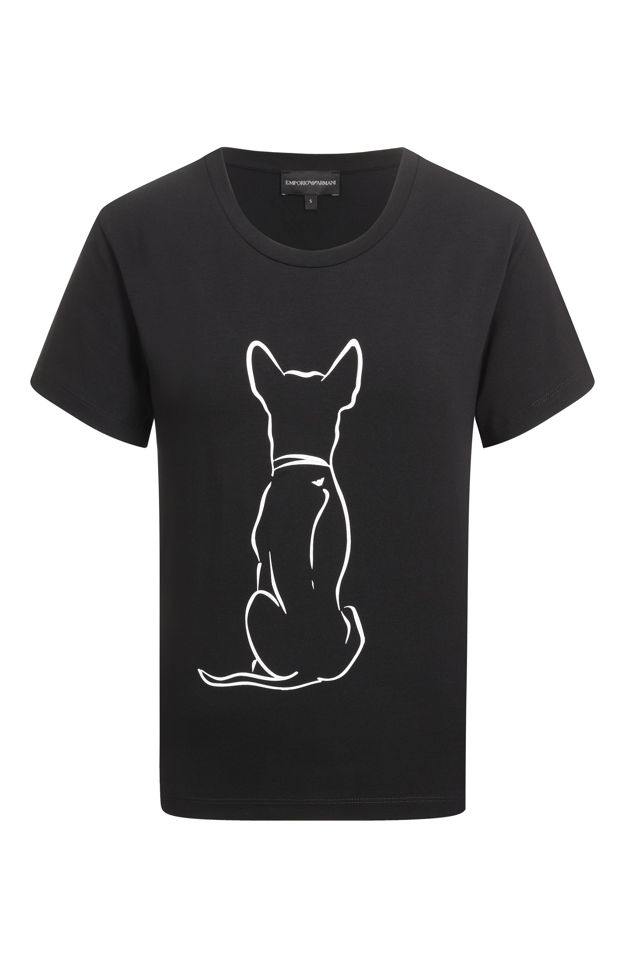Хлопковая футболка EMPORIO ARMANI, арт. EW000895/AF12571, фото 1