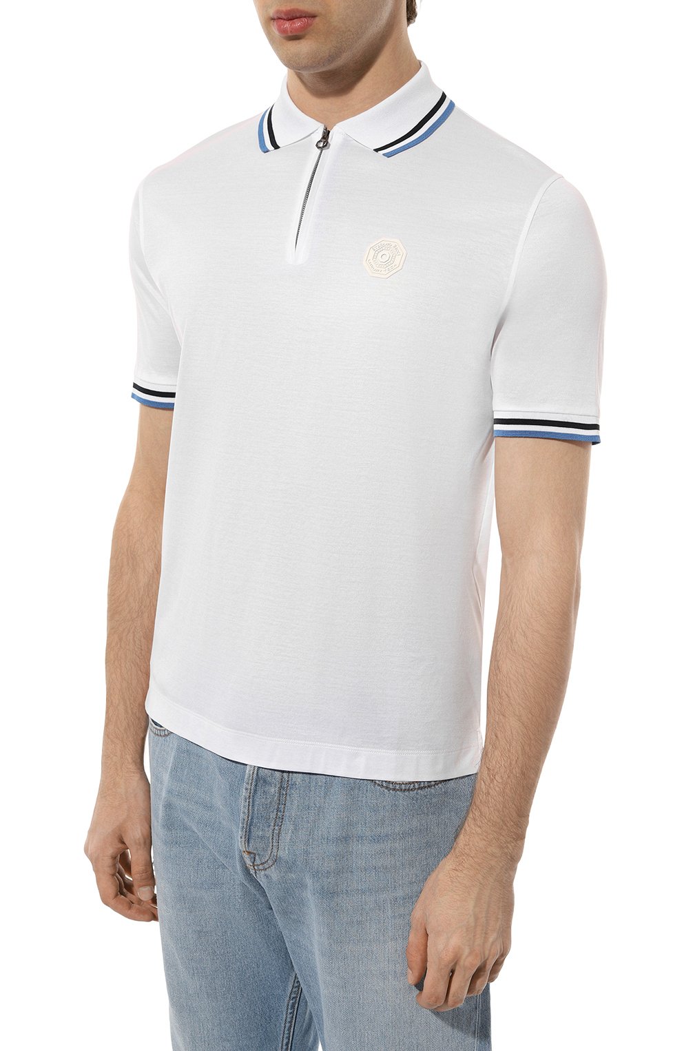 Хлопковое поло STEFANO RICCI, арт. K111037P31/T24258, фото 3