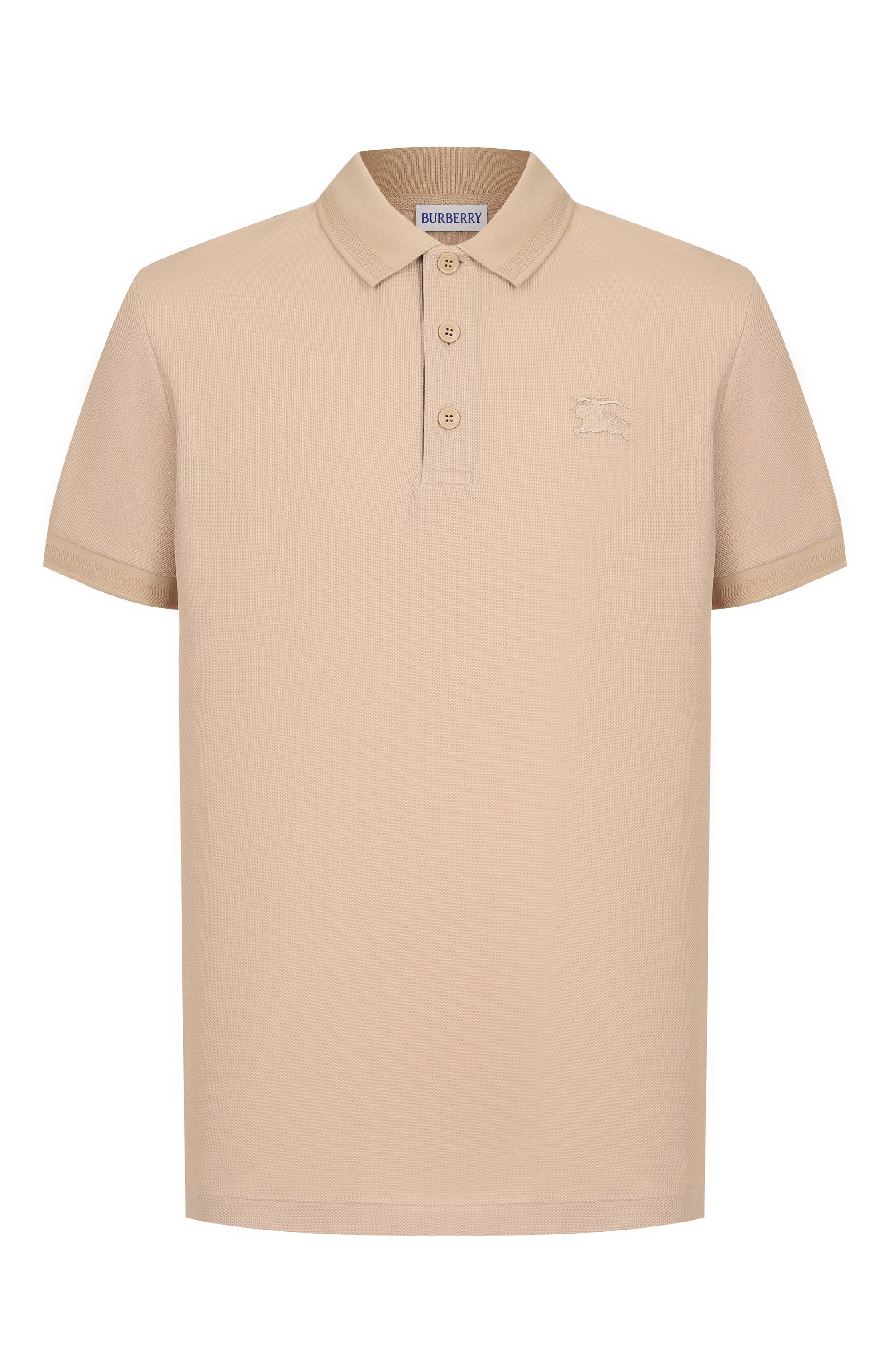 Хлопковое поло BURBERRY, арт. 8099167, фото 1