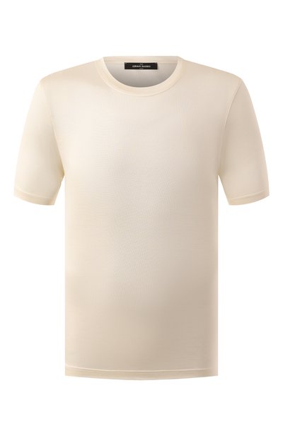 Мужская шелковая футболка GRAN SASSO, арт. 60133/78311