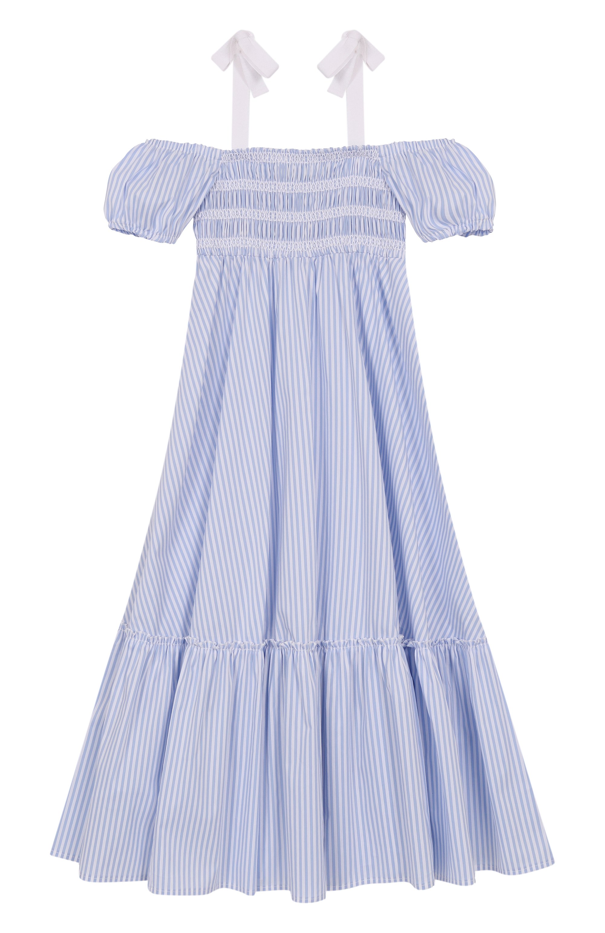 Хлопковый сарафан PHILOSOPHY DI LORENZO SERAFINI KIDS, арт. I1E912NP/5146/4-10, фото 1