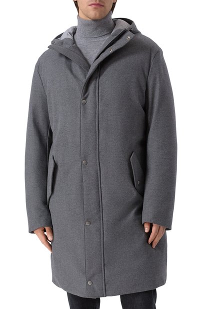 Утепленное пальто BOSS, арт. 50550790, фото 3