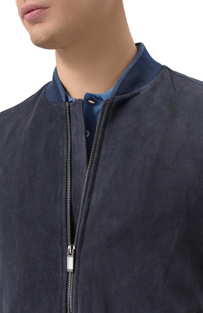 Замшевый бомбер PAUL&SHARK, арт. 26412484R, фото 5