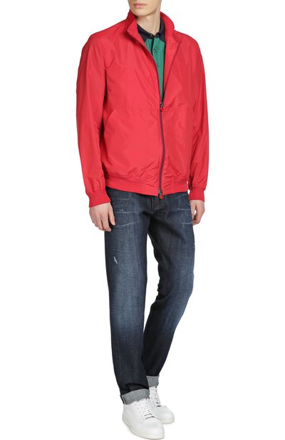 Узкие джинсы с потертостями KITON, арт. UPNJS/8L37, фото 4