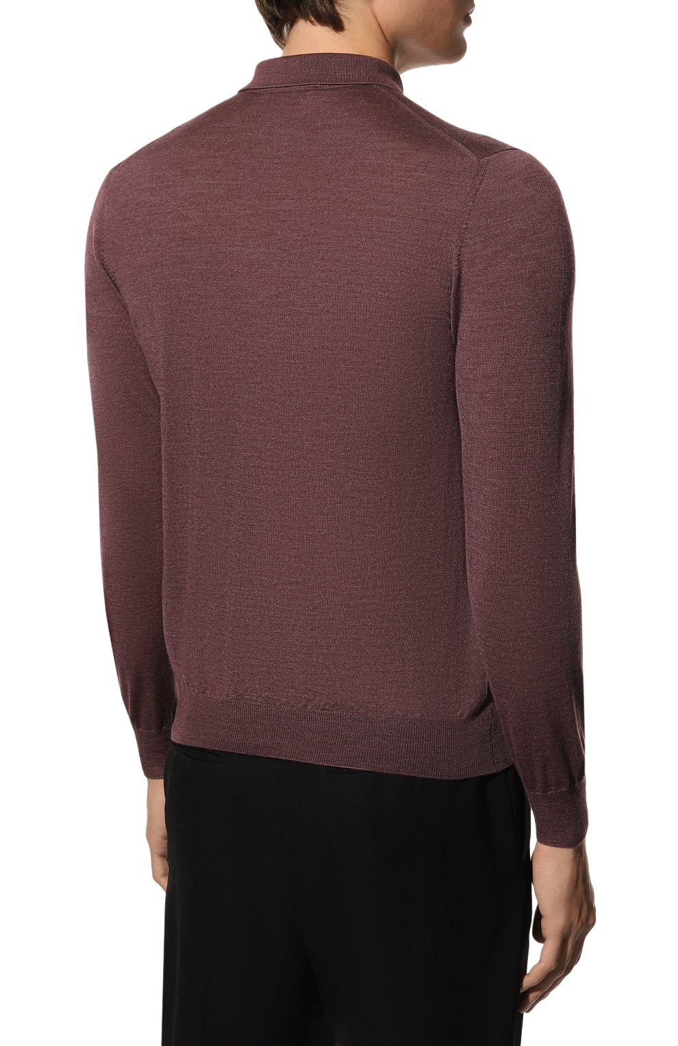 Поло из шерсти и шелка GRAN SASSO, арт. 57137/13190, фото 4