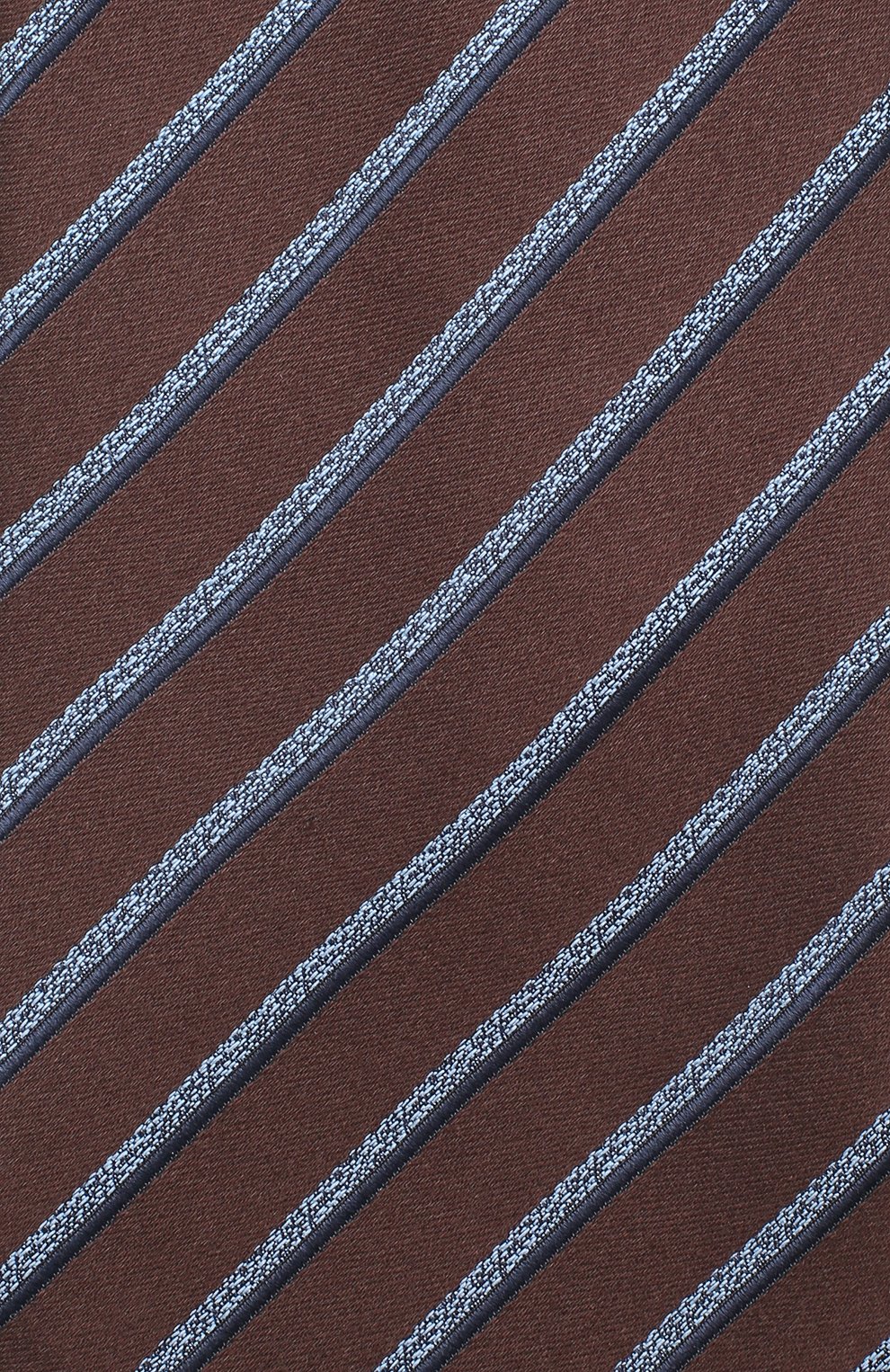 Шелковый галстук BRIONI коричневого цвета по цене 26950 руб., арт. 062I00/09470, фото 3 Шелковый галстук BRIONI, арт. 062I00/09470, фото 3