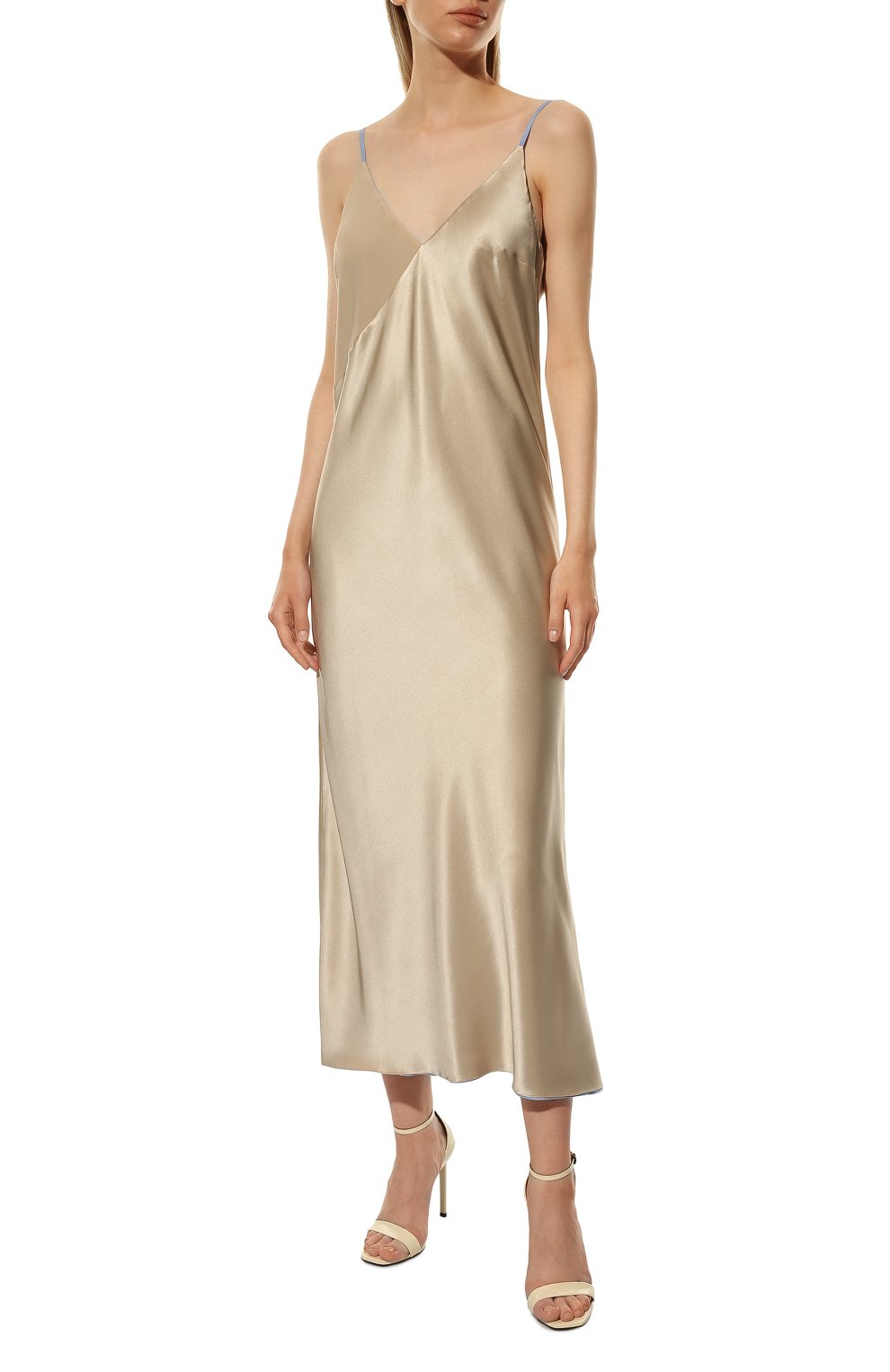 Двустороннее атласное платье LESYANEBO, арт. SS22/H-212, фото 6