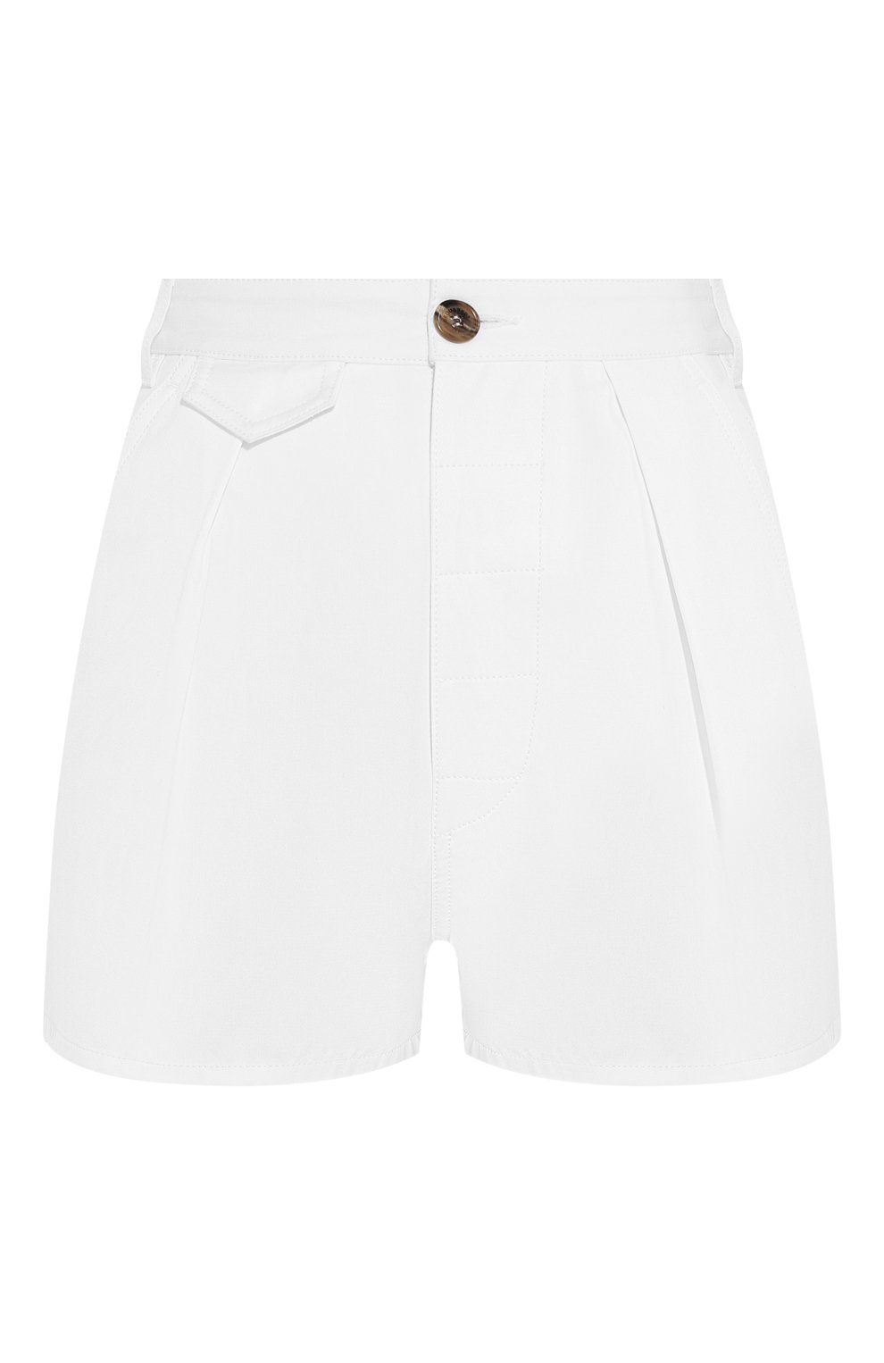Хлопковые шорты DSQUARED2 белого цвета по цене 47000 руб., арт. S72MU0350/S49803, фото 1 Хлопковые шорты DSQUARED2, арт. S72MU0350/S49803, фото 1