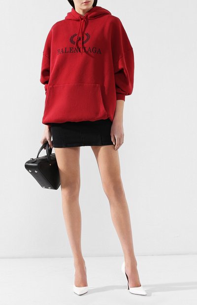 Хлопковое худи BALENCIAGA, арт. 556111/TDV04, фото 2