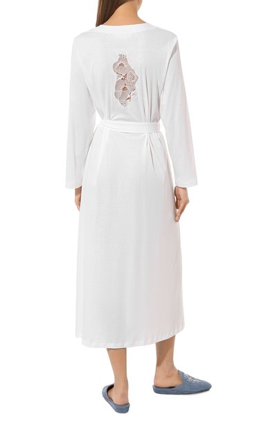 Хлопковый халат HANRO, арт. 076132., фото 4