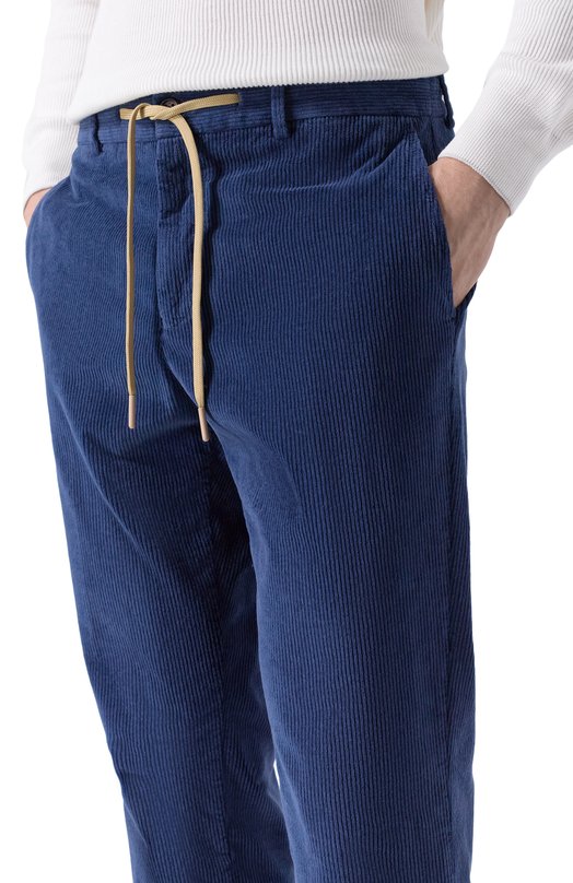Вельветовые брюки Berwich SPIAGGIA GD/AL0011X Синий  SPIAGGIA GD/AL0011X Фото 5