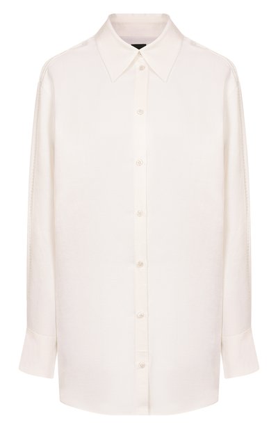 Женская рубашка из вискозы и льна BOSS, арт. 50535297