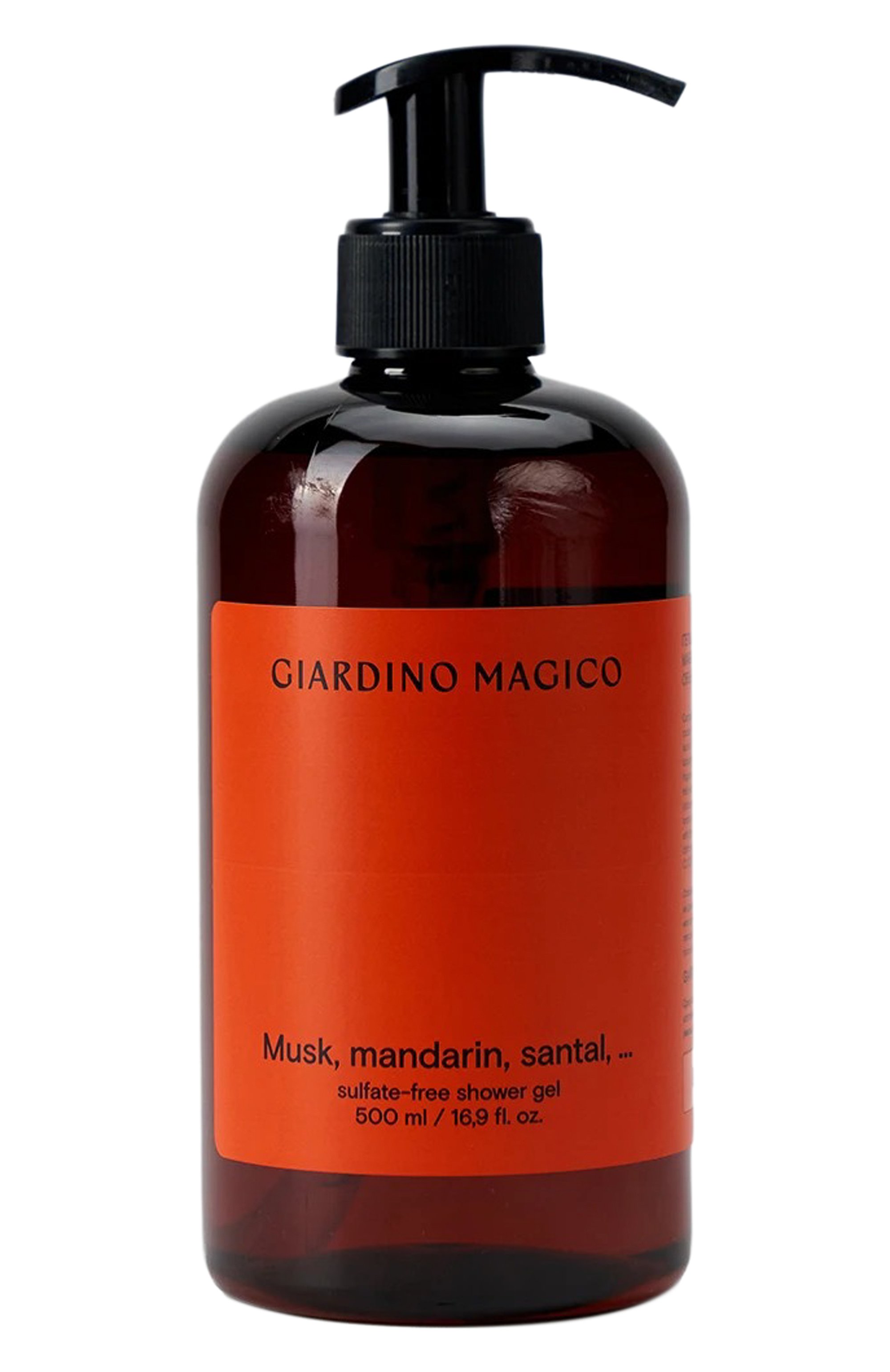 Бессульфатный гель для душа musk, mandarin, santal, … (500ml)  GIARDINO MAGICO, арт. 4660222281319, фото 1