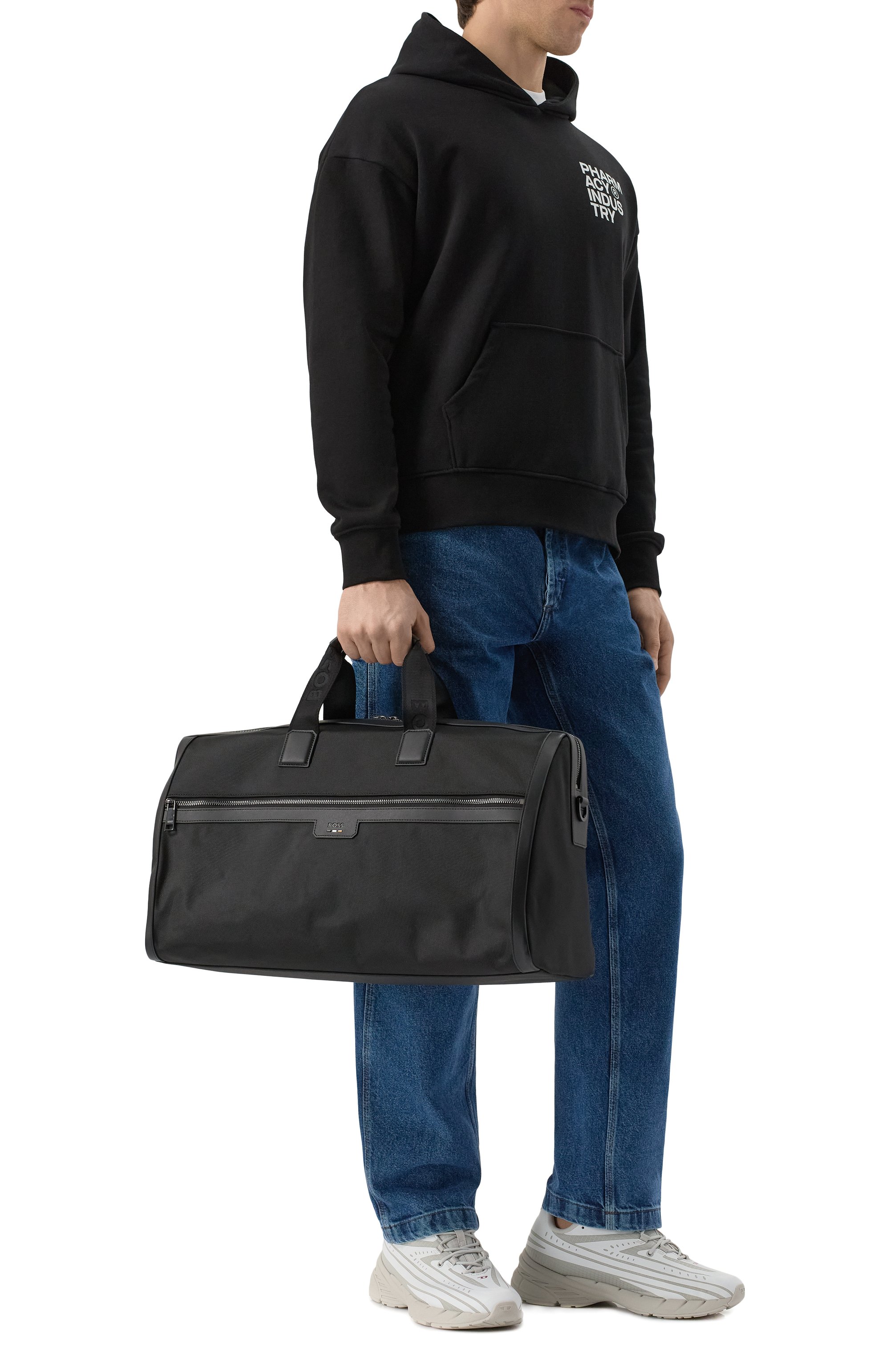 Сумка ray BOSS черного цвета по цене 37500 руб., арт. 50541469, фото 7 Сумка ray BOSS, арт. 50541469, фото 7