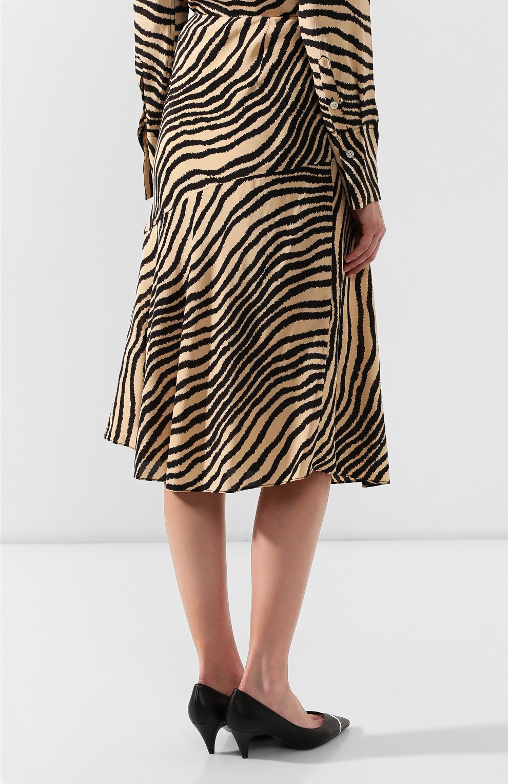 Юбка из смеси вискозы и шелка BY MALENE BIRGER, арт. Q66961016/TASSIALA, фото 4