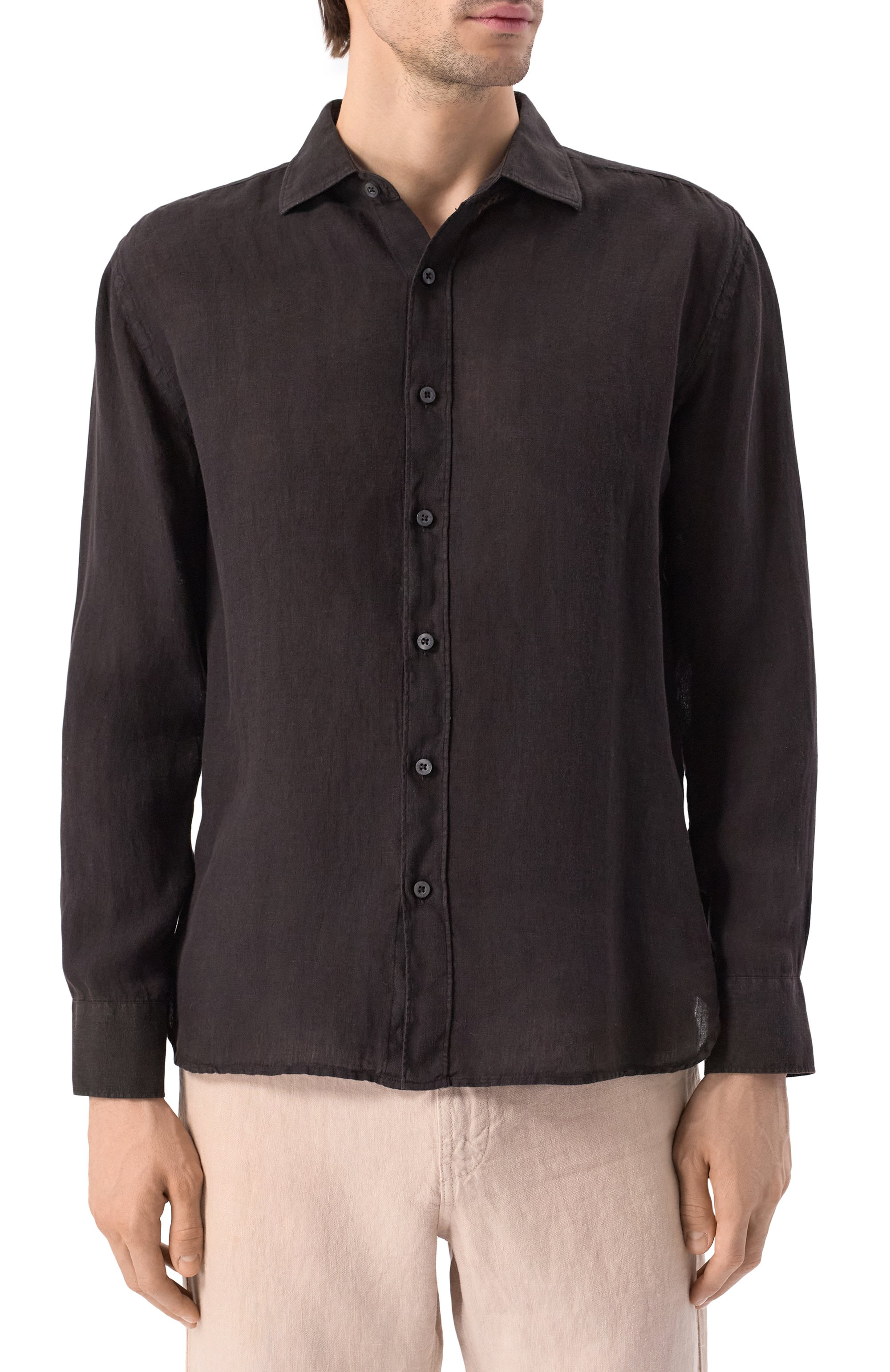 Льняная рубашка 120% LINO, арт. 32ALIM1311/0115/000, фото 3