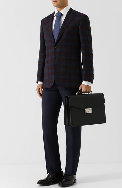 Кожаный портфель с клапаном BRIONI, арт. 0ISP0M/P3705, фото 2