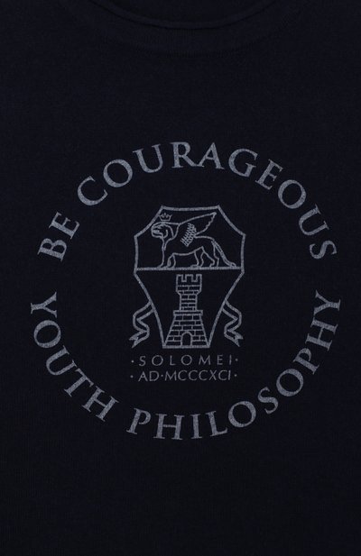 Кашемировый пуловер BRUNELLO CUCINELLI темно-синего цвета по цене 63350 руб., арт. B2211930C, фото 3 Кашемировый пуловер BRUNELLO CUCINELLI, арт. B2211930C, фото 3