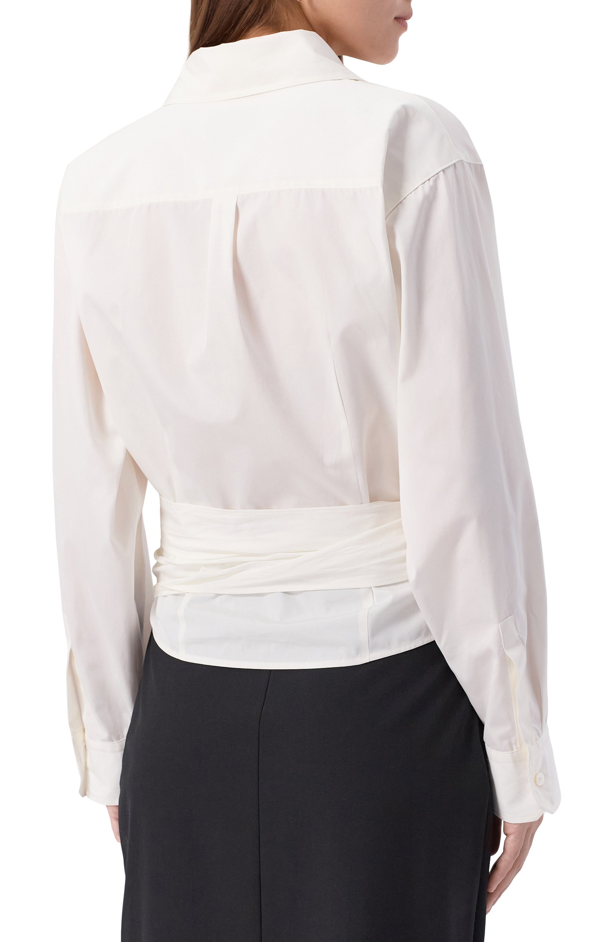 Хлопковая рубашка WEEKEND MAX MARA, арт. FRESC0, фото 4