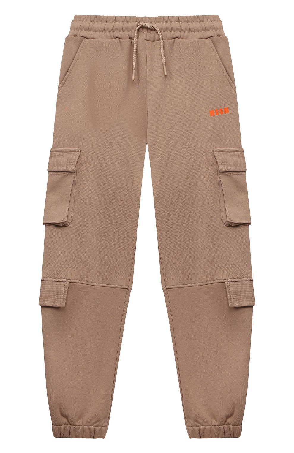 Хлопковые брюки-карго MSGM KIDS, арт. F3MSJUFP045, фото 1
