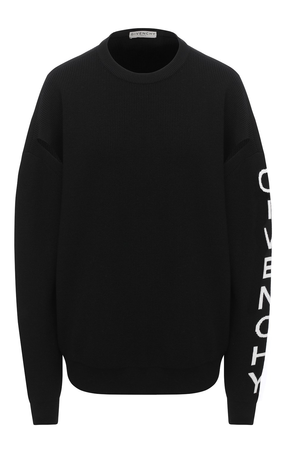 Шерстяной свитер GIVENCHY черного цвета по цене 115500 руб., арт. BW90AH4Z7K, фото 1 Шерстяной свитер GIVENCHY, арт. BW90AH4Z7K, фото 1