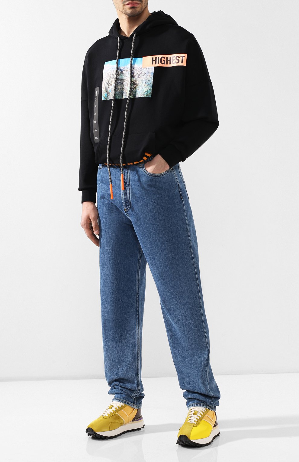 Текстильные кроссовки  ACNE STUDIOS, арт. BD0036, фото 2