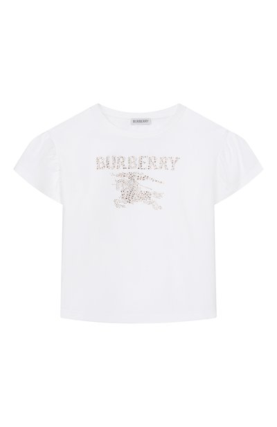 Хлопковая футболка BURBERRY, арт. 8120653