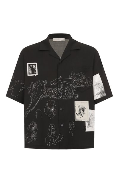 Мужская рубашка из вискозы DOMREBEL, арт. M ASSEMBLAGE