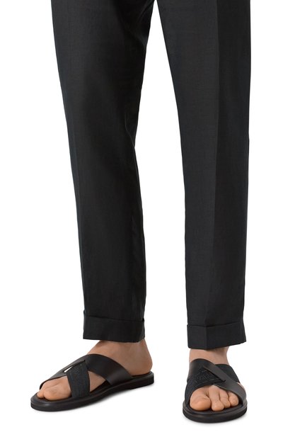 Комбинированные шлепанцы ZILLI, арт. H0220AM1211VZSS02, фото 3