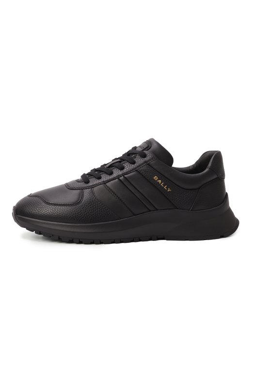 Кожаные кроссовки Outline Bally MSK09S/VT238 Чёрный  MSK09S/VT238 Фото 4