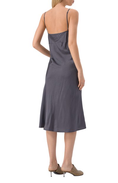 Атласное платье DRIES VAN NOTEN, арт. 251-011000-1427, фото 4