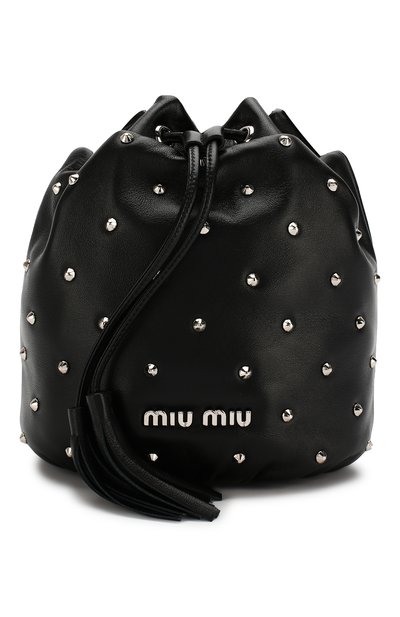Рюкзак из кожи MIU MIU, арт. 5BE014-2B6I-F0002-OBO, фото 1