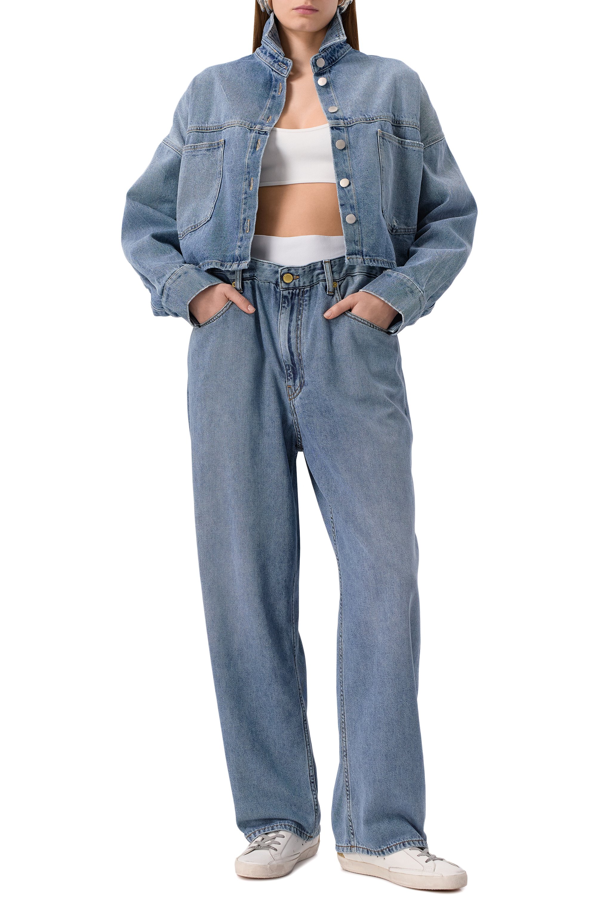 Кожаные кеды super-star GOLDEN GOOSE DELUXE BRAND, арт. GWF00102.F006842, фото 2