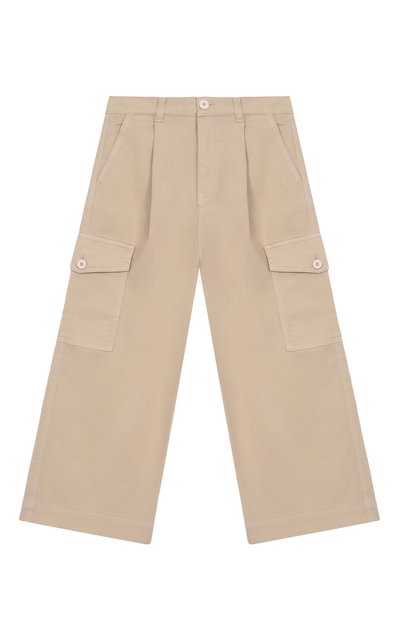 Хлопковые брюки-карго IL GUFO, арт. P25PL440C6074/10A-14A