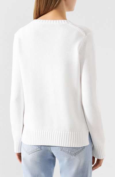Хлопковый пуловер POLO RALPH LAUREN, арт. 211792404, фото 4