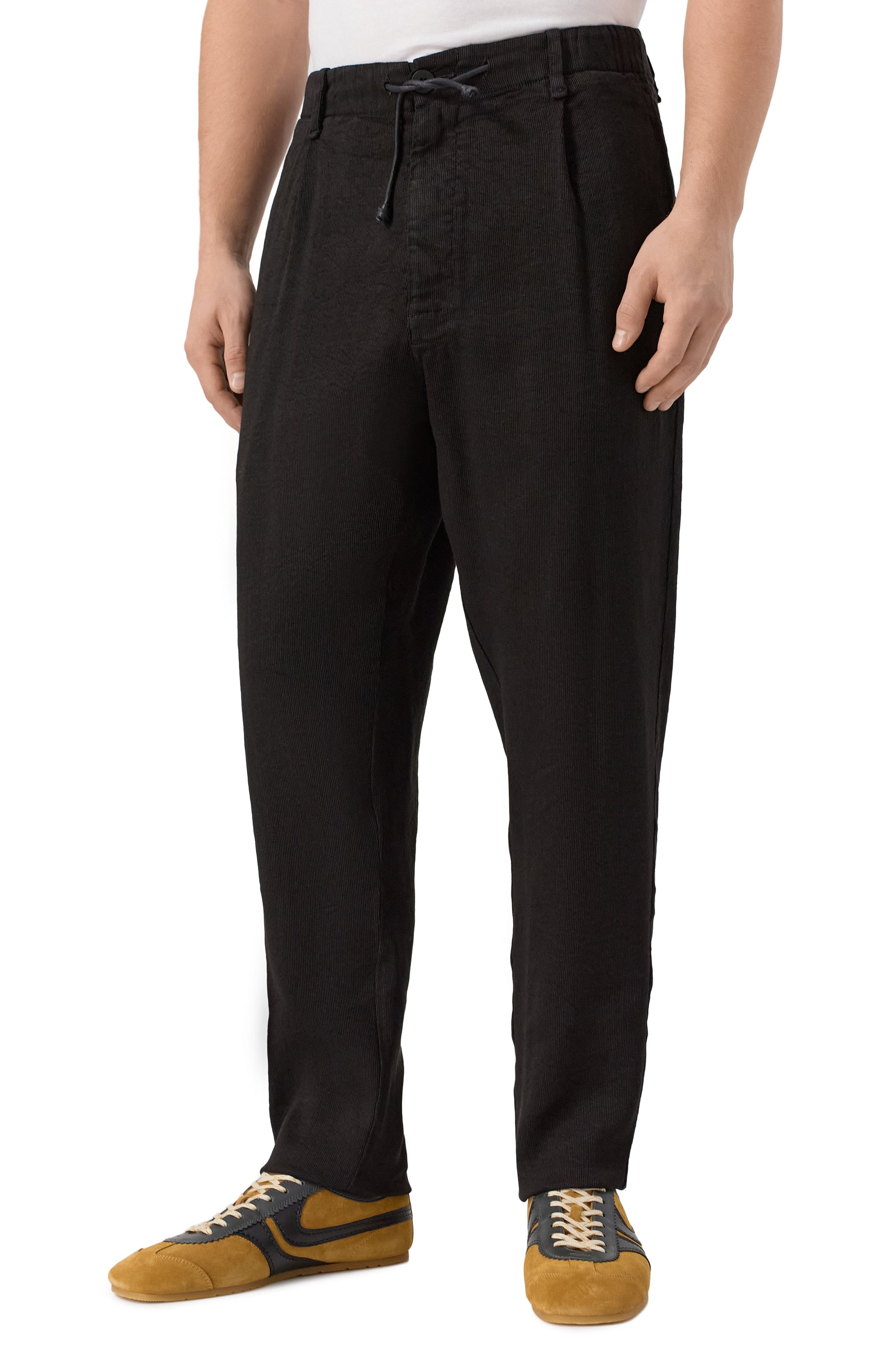 Брюки изо льна и вискозы TRANSIT, арт. CFUTRWH170, фото 3