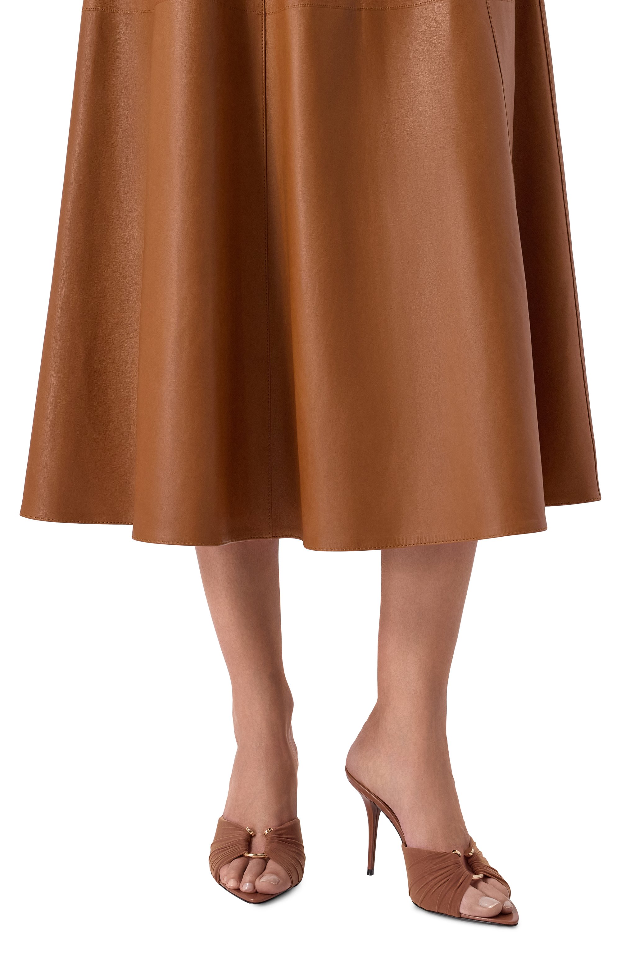 Кожаные мюли lola 90 SAINT LAURENT, арт. 808664/AAD82, фото 2