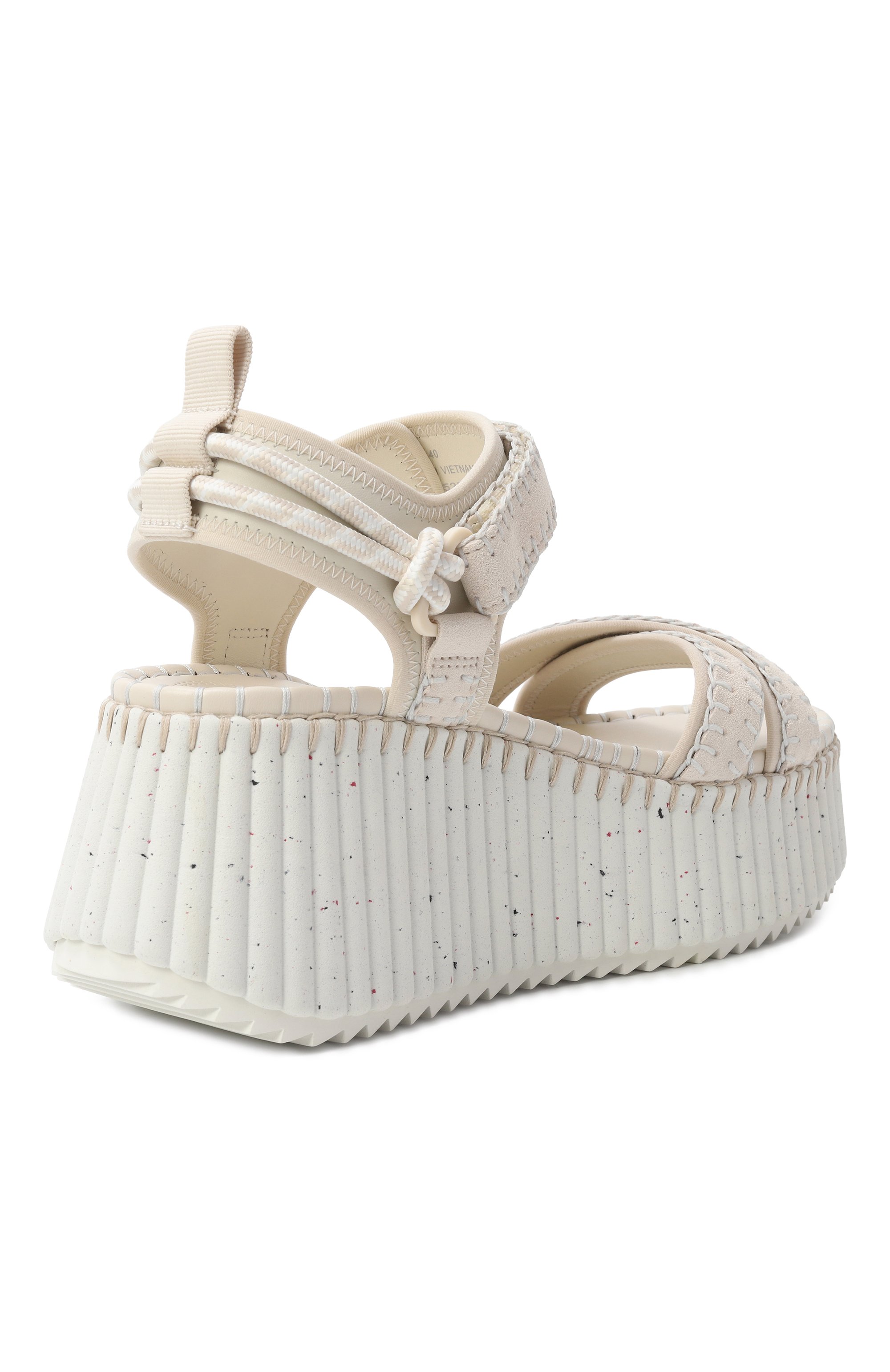 Замшевые босоножки nama CHLOÉ, арт. CHC24S870HT, фото 5