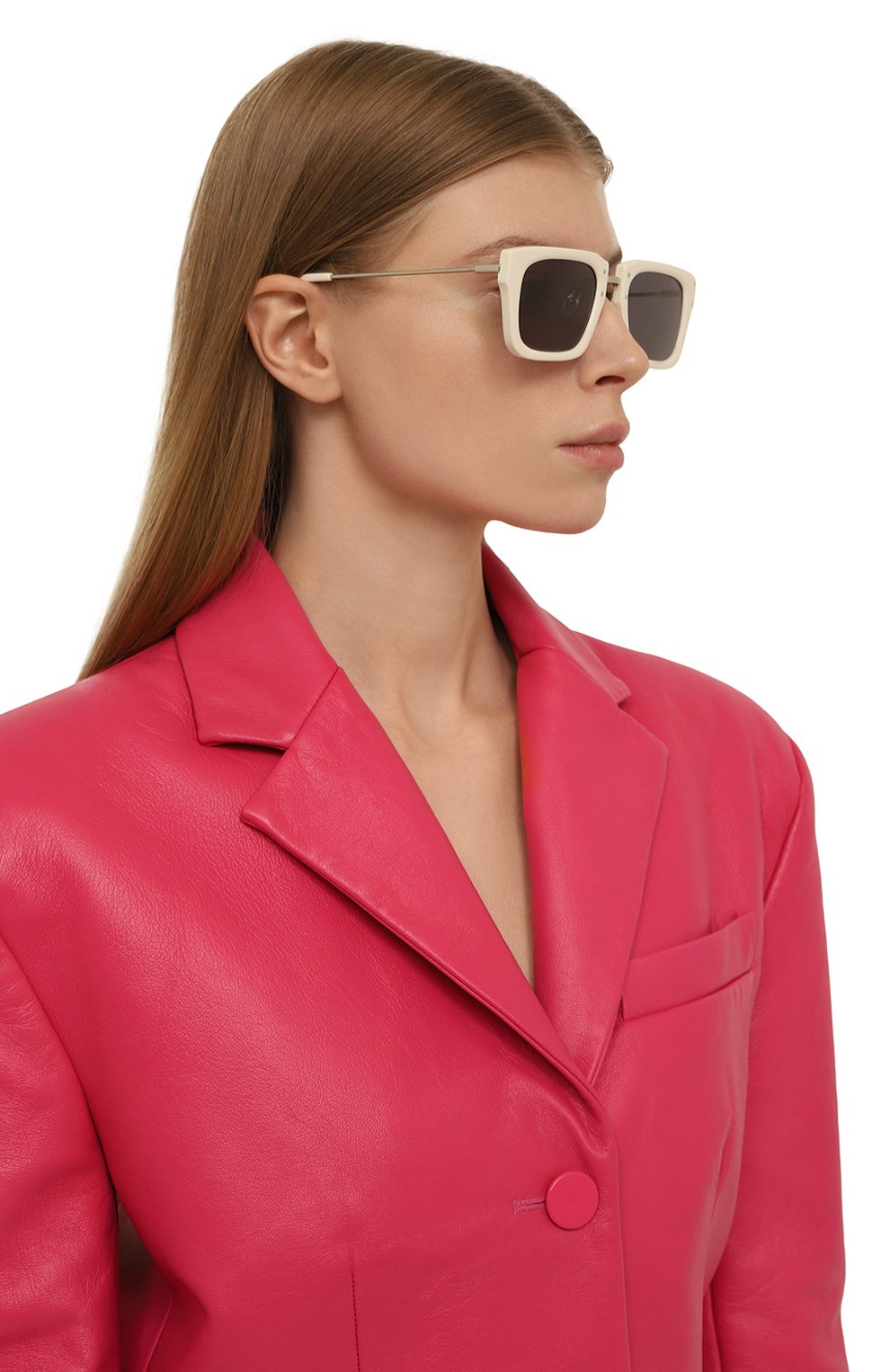 Солнцезащитные очки JACQUEMUS, арт. LES LUNETTES S0LI 0FF-WHITE, фото 2