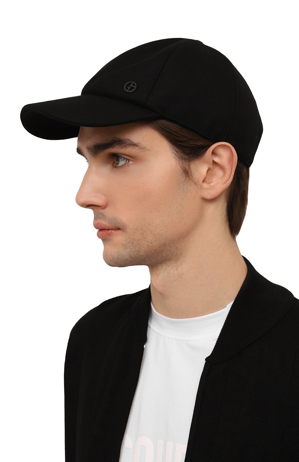 Шерстяная бейсболка GIORGIO ARMANI, арт. 747437/1A510, фото 2