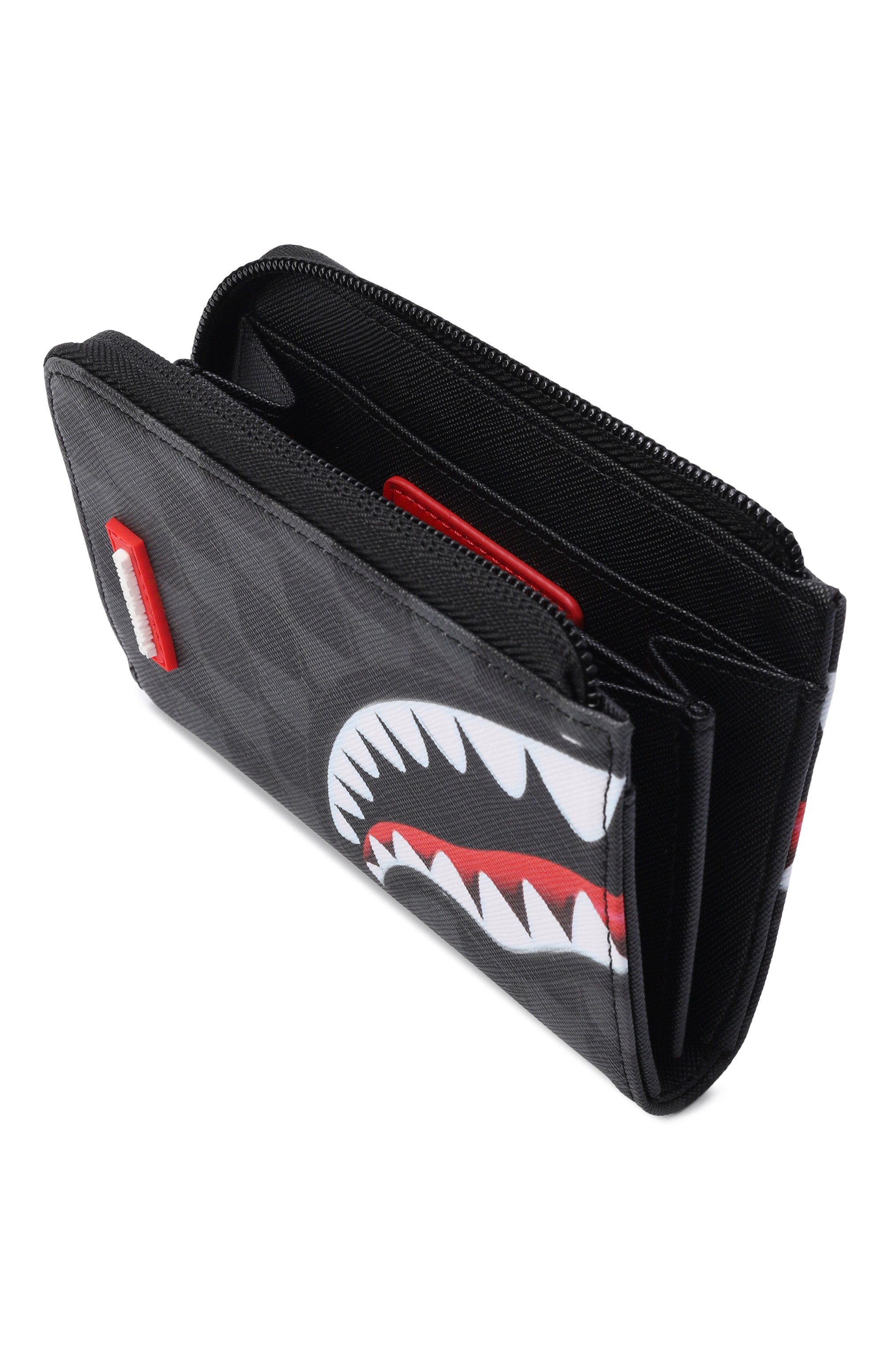 Кошелек sip balloon SPRAYGROUND темно-серого цвета по цене 6690 руб., арт. 910W8949NSZ/SIP BALL00N BLACK WALLET, фото 3 Кошелек sip balloon SPRAYGROUND, арт. 910W8949NSZ/SIP BALL00N BLACK WALLET, фото 3