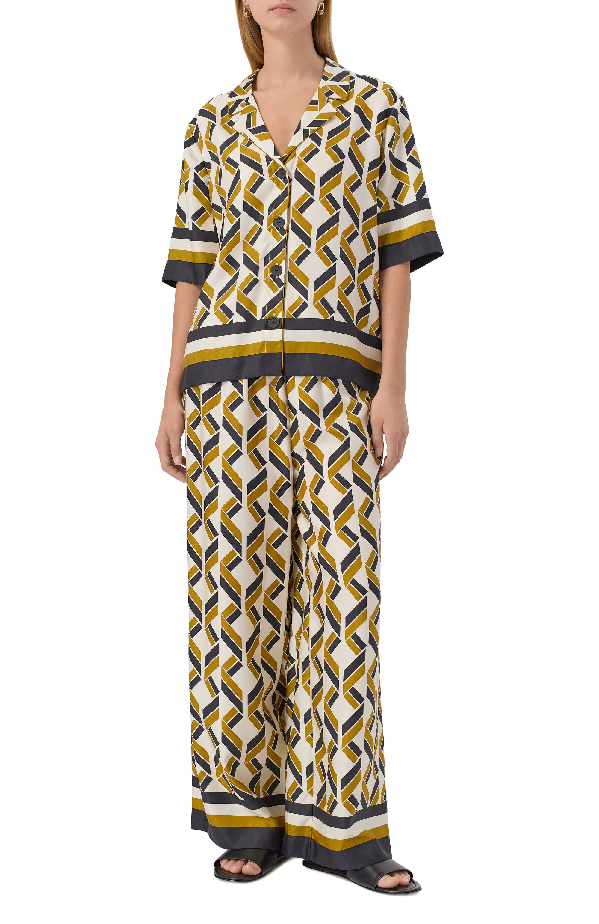 Шелковые брюки ERES, арт. 232537, фото 2