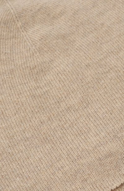 Кашемировая шапка JIL SANDER бежевого цвета по цене 26200 руб., арт. J47TC0011/J13204, фото 3 Кашемировая шапка JIL SANDER, арт. J47TC0011/J13204, фото 3