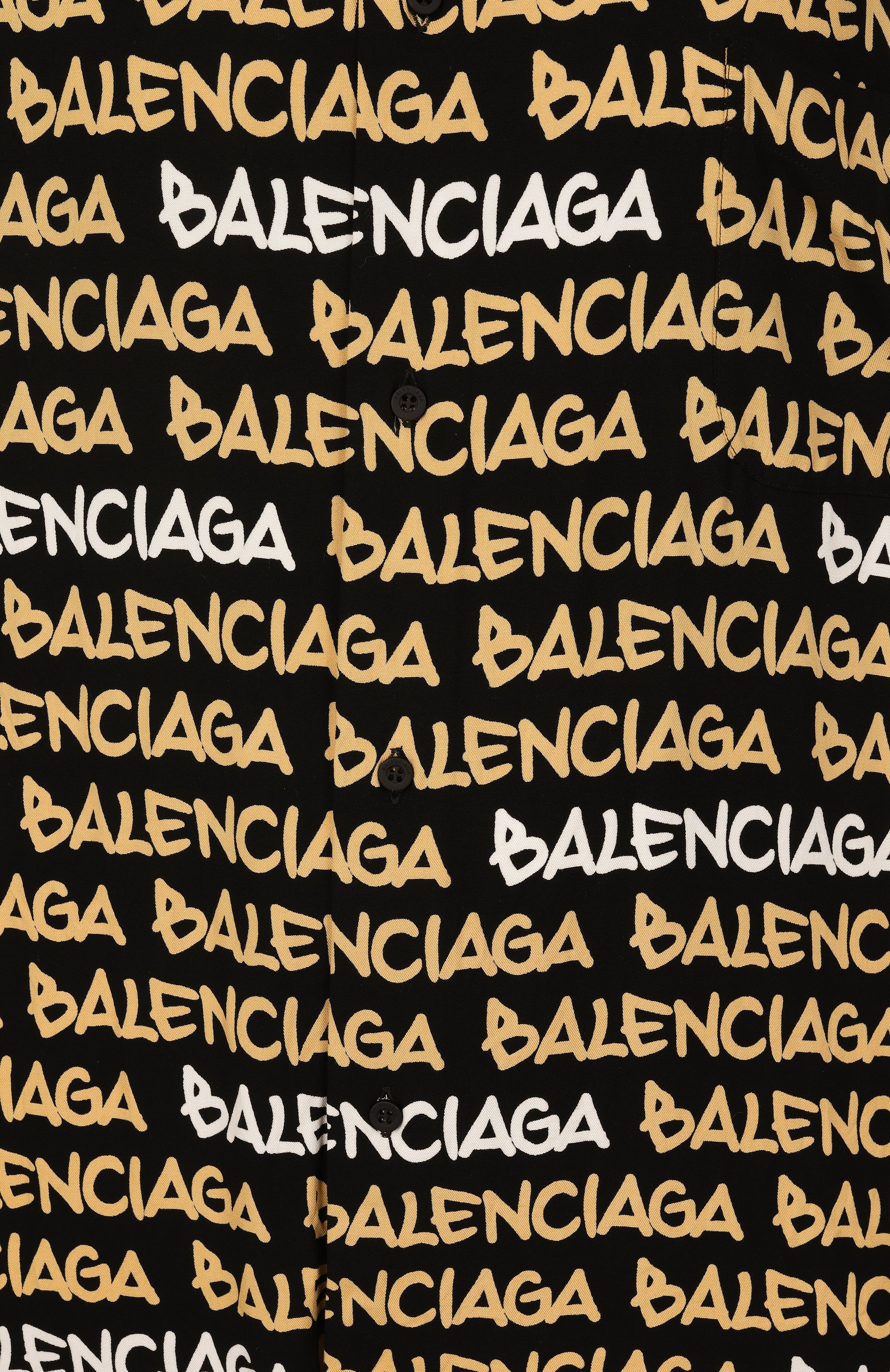 Рубашка из вискозы BALENCIAGA, арт. 681812/TRLJ3, фото 6