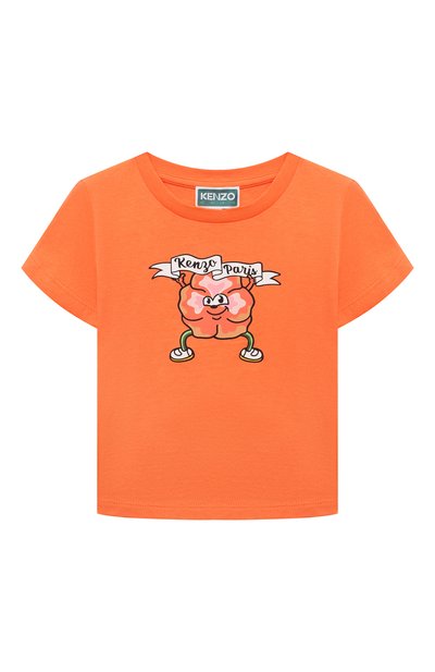 Хлопковая футболка KENZO, арт. K60255/6-12