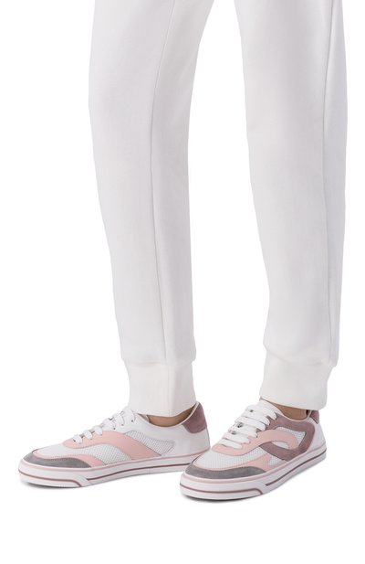 Женские комбинированные кеды dg sailing DOLCE & GABBANA, арт. CK2385/A5210