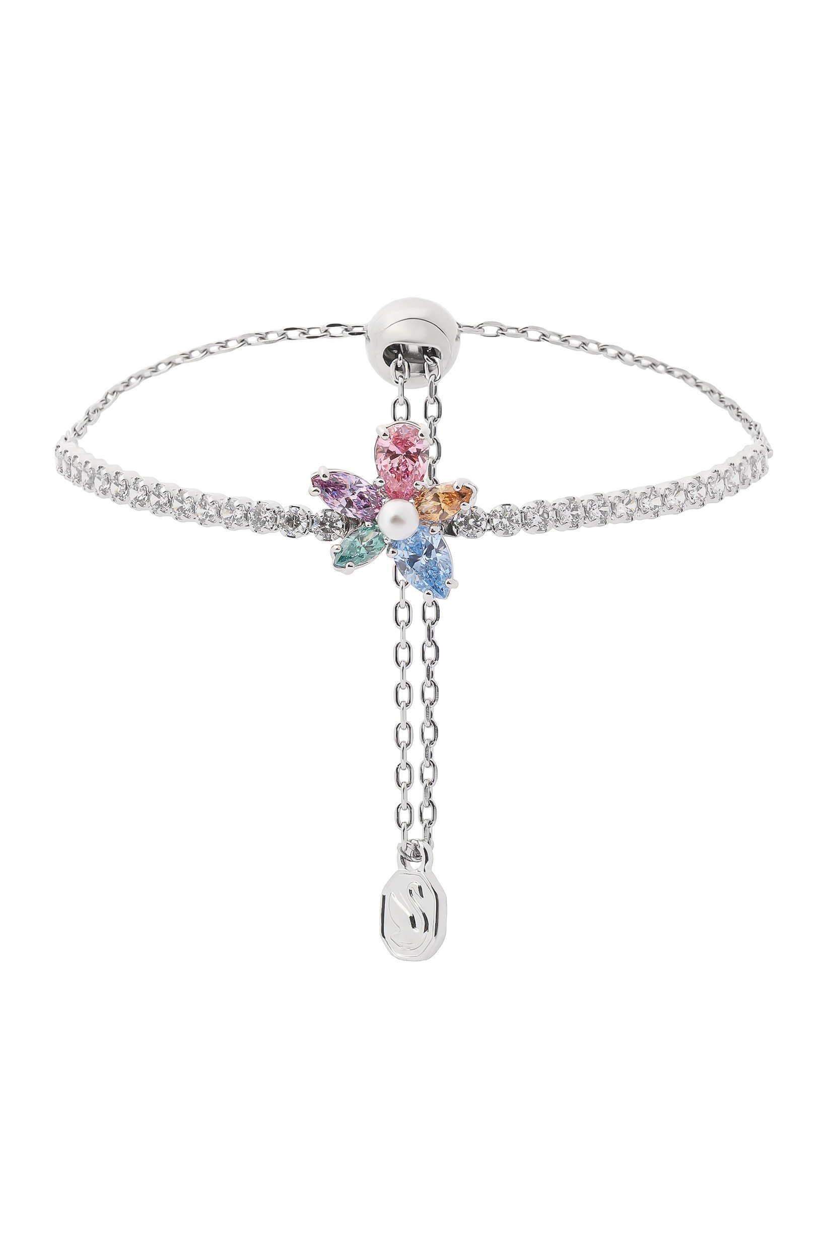 Браслет ariana grande x swarovski SWAROVSKI разноцветного цвета по цене 21400 руб., арт. 5749187, фото 1 Браслет ariana grande x swarovski SWAROVSKI, арт. 5749187, фото 1