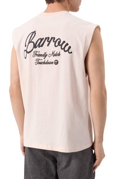 Хлопковая майка BARROW, арт. S5BWMATH144, фото 4