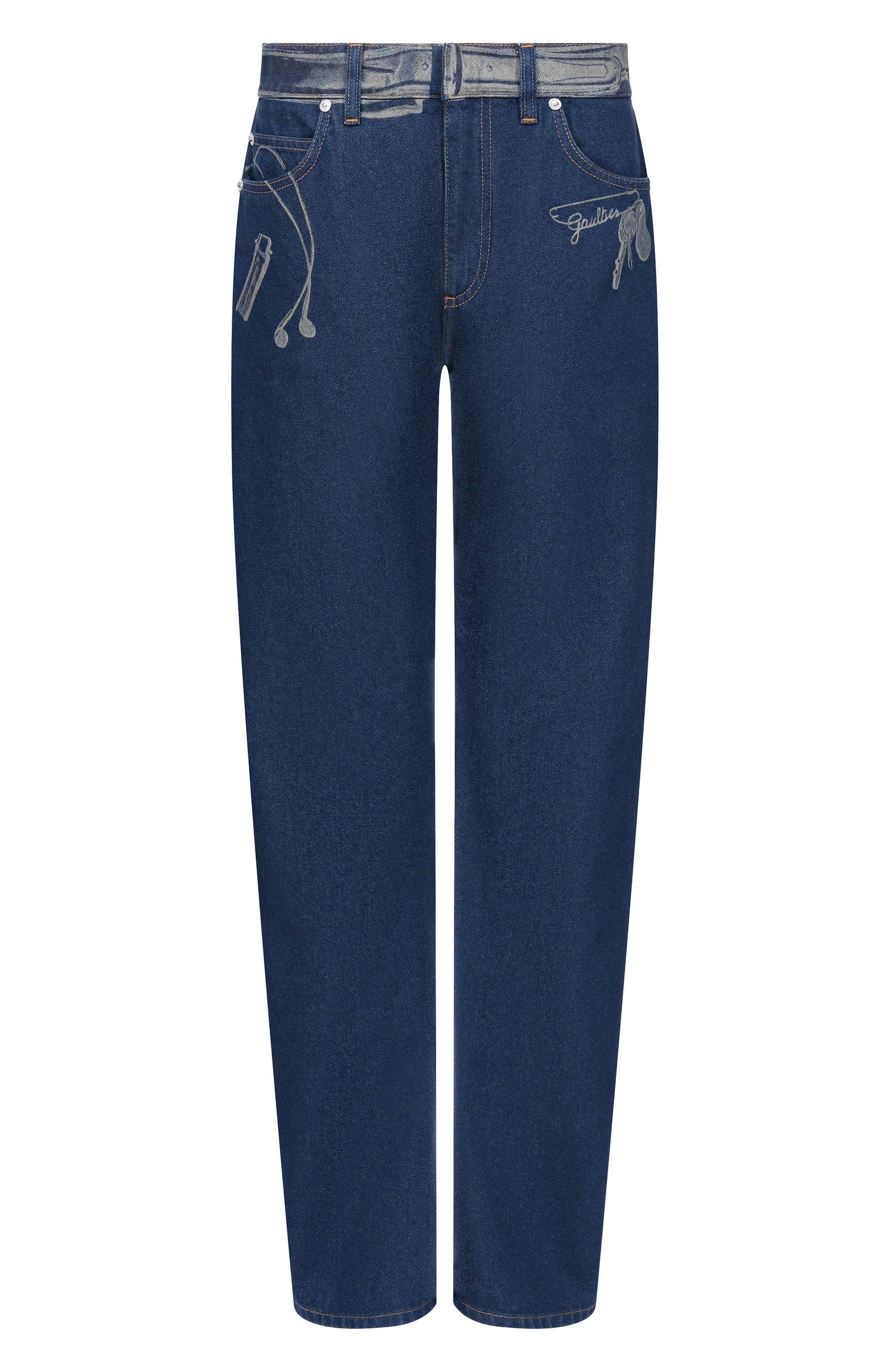 Джинсы JEAN PAUL GAULTIER, арт. 26/01-W-TR060/D027, фото 1