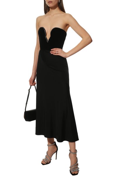 Кожаные босоножки josefine 100 JIMMY CHOO, арт. J0SEFINE 100/SIW, фото 2